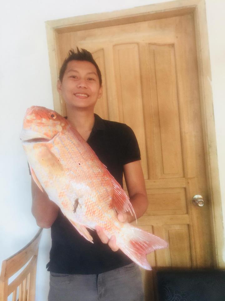 patrick hung with snapper